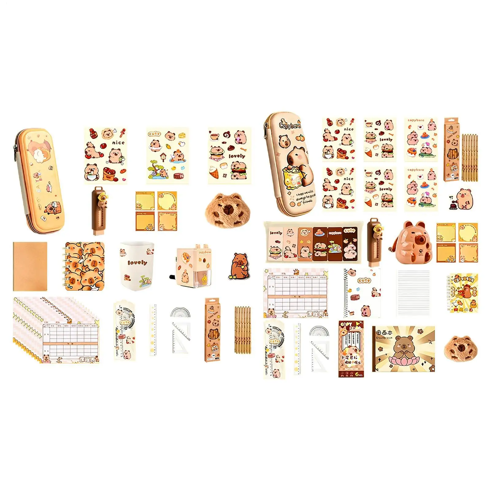 set-di-cancelleria-carino-a-tema-capibara-kit-di-materiale-scolastico-adorabile-per-bambini-ragazze-adolescenti-figli-e-figlie