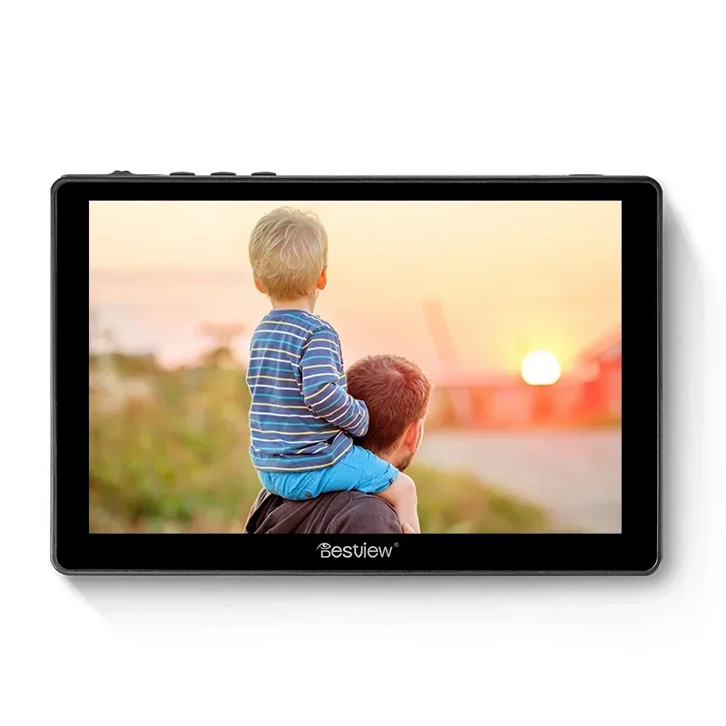 7'' on-camer Desview R72 4K hdm,full HD resolution,2600cd/m2 high brightness touchscreen for DSLR