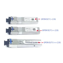 G/EPON SFP C+ C++ C+++ PX20++++ GPON 2.5G TX1490nm/RX1310nm epon/gpon olt ont SCmodule
