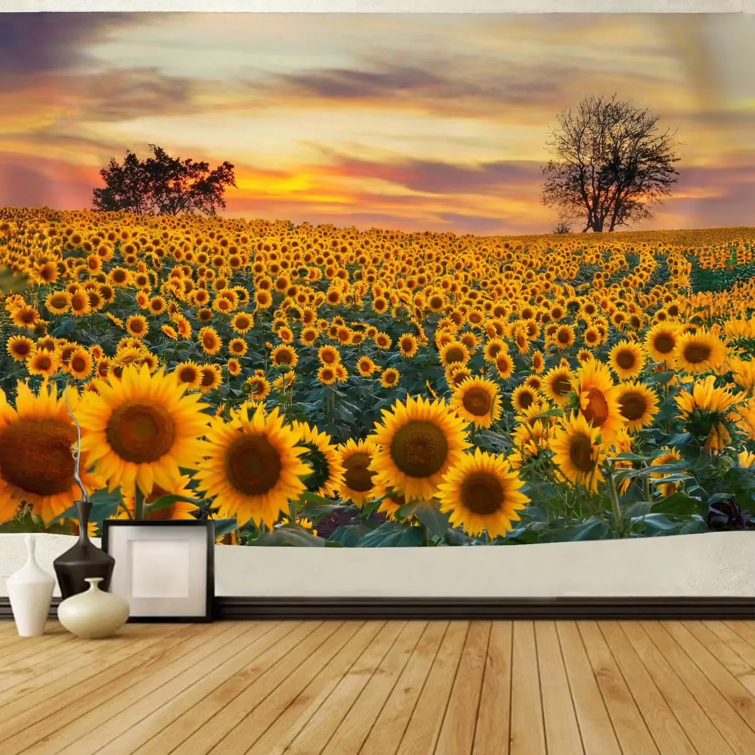 Flower Tapestry Multi Size Wall Art for Bedroom Living Room Home Decor Personalized Room Decor Festival Party Gift