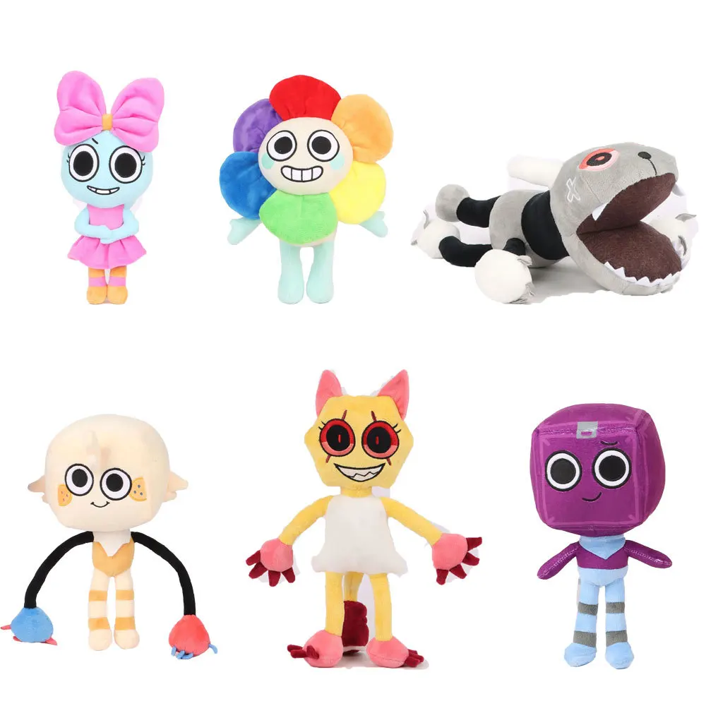 30 см Dandy's World плюшевая Милая Dandy World игрушка для ужасов Goob Pebble Plushie мягкая подушка кукла кавайная игрушка для декора комнаты