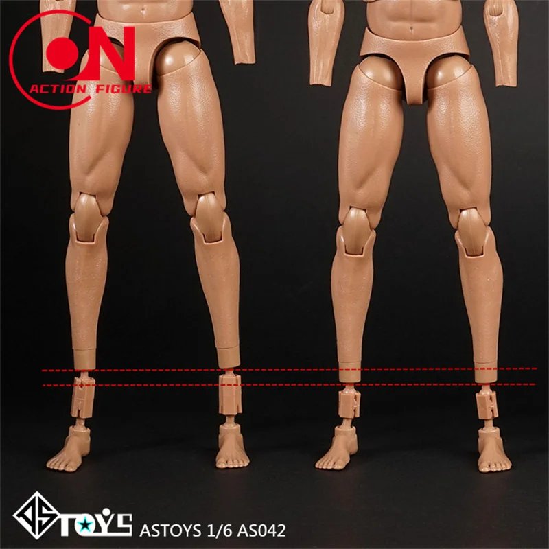 متوفر في المخزون ASTOYS AS042 1/6 موصلات مرتفعة لجسم الجندي لدمى الجسم المشترك HT DAM COO TC CD #6