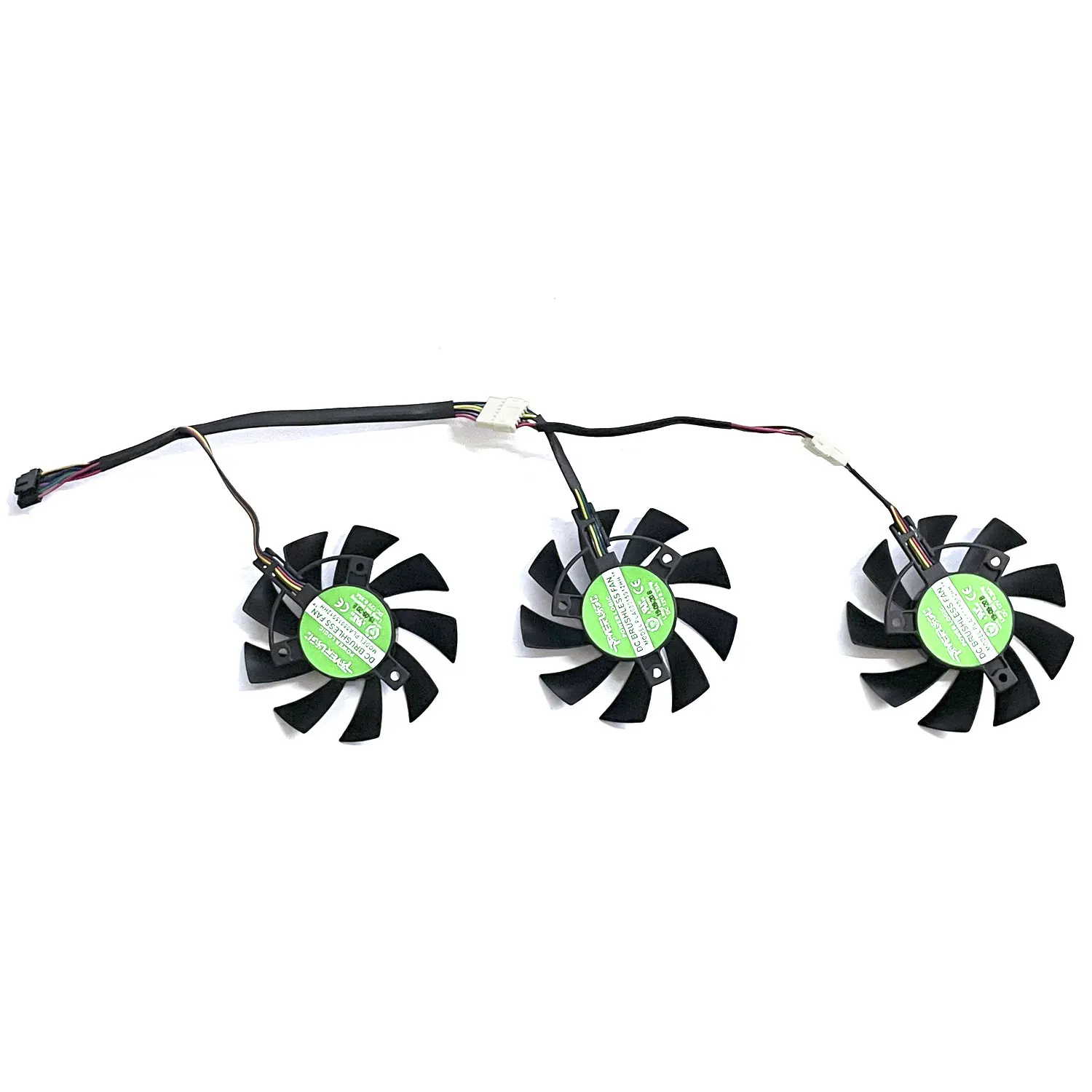 75MM PLA08015S12HH FD8015U12D GTX 1660 RX5700 RX5700XT for ASUS GTX 1660Ti 1660super RX 5700 XT TUF X3 OC Graphics Cooling Fan