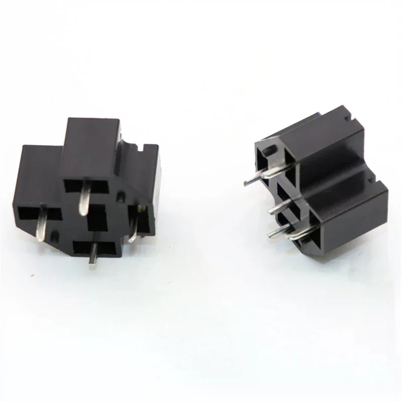 Automotive Car Auto 40A 4/5 Pin SPDT Relay Socket Connector Adaptor PCB Board Mount Base Holder