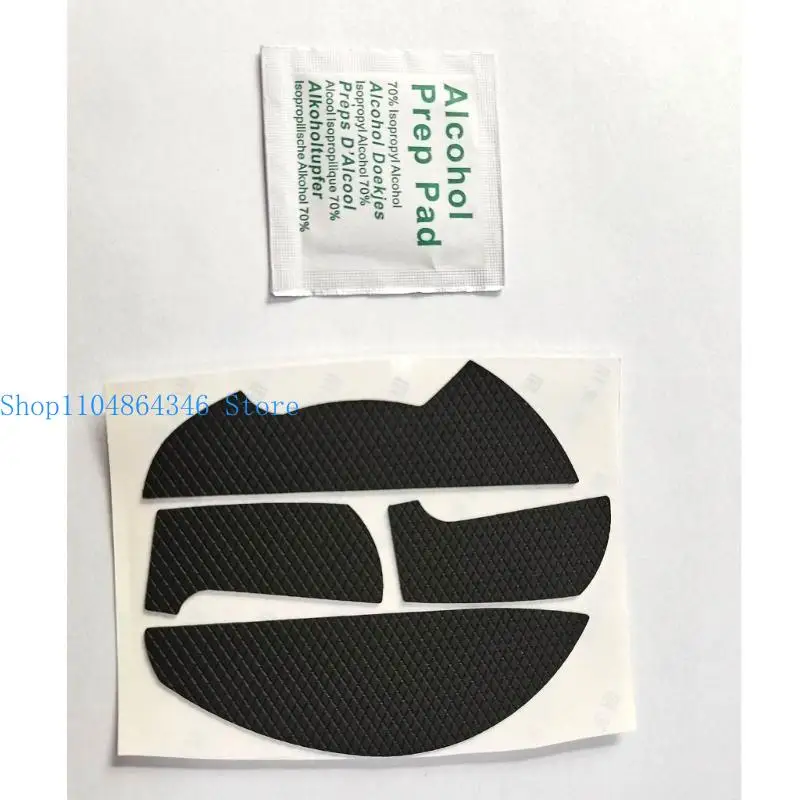652F 1 Set Mouse Grip Tape Mouse Skates Side Stickers Sweat Resistant Pads Anti-slip Tape For ZOWIE EC2-CW Mouse