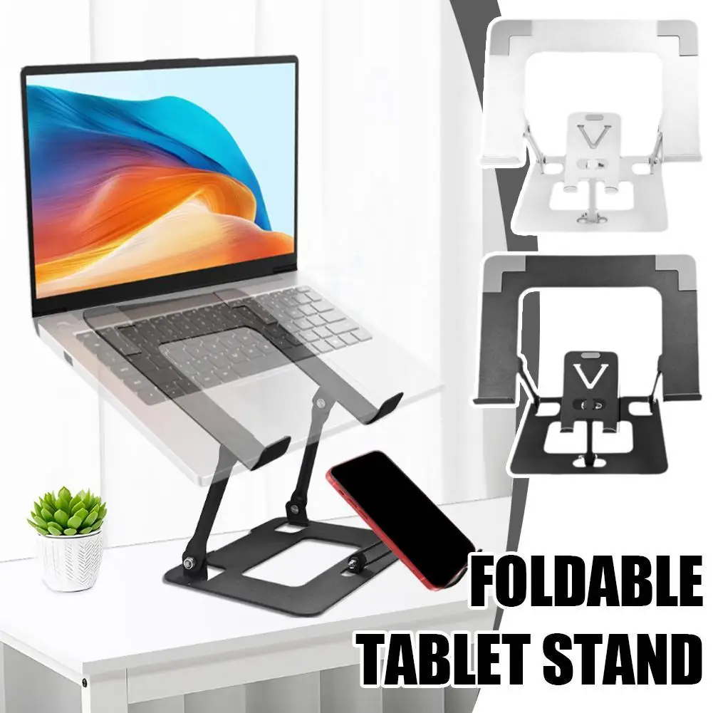 

Universal Metal Tablet Stand - Adjustable Desk Support Flexible Mount For IPad And Other Tablets Bracket For Phone