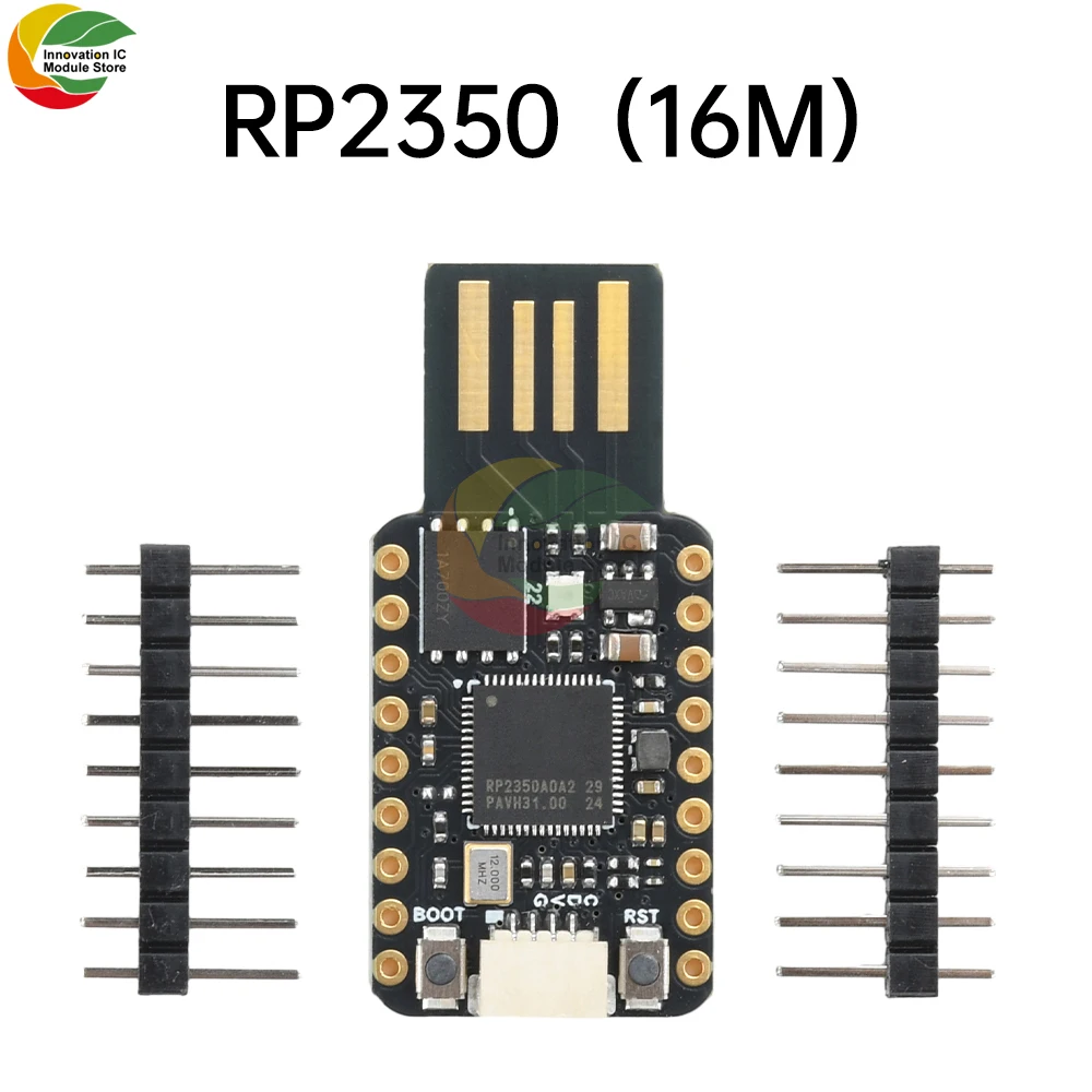 4M/16M USB RP2350 Mini Microcontroller Development Board Dual Core Dual Architecture Processor RP2350A for Raspberry Pi