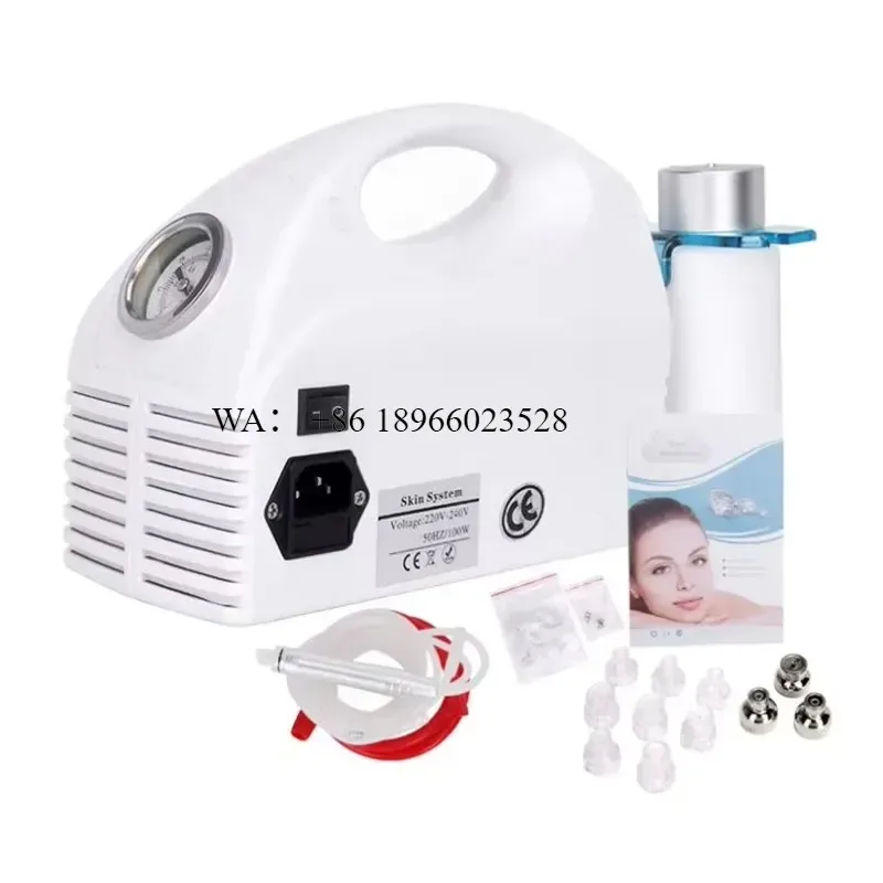 WMWMNU Portable High Suction Diamond Dermabrasion Deep Facial Cleansing Device for Salon Exfoliation and Resurfacing