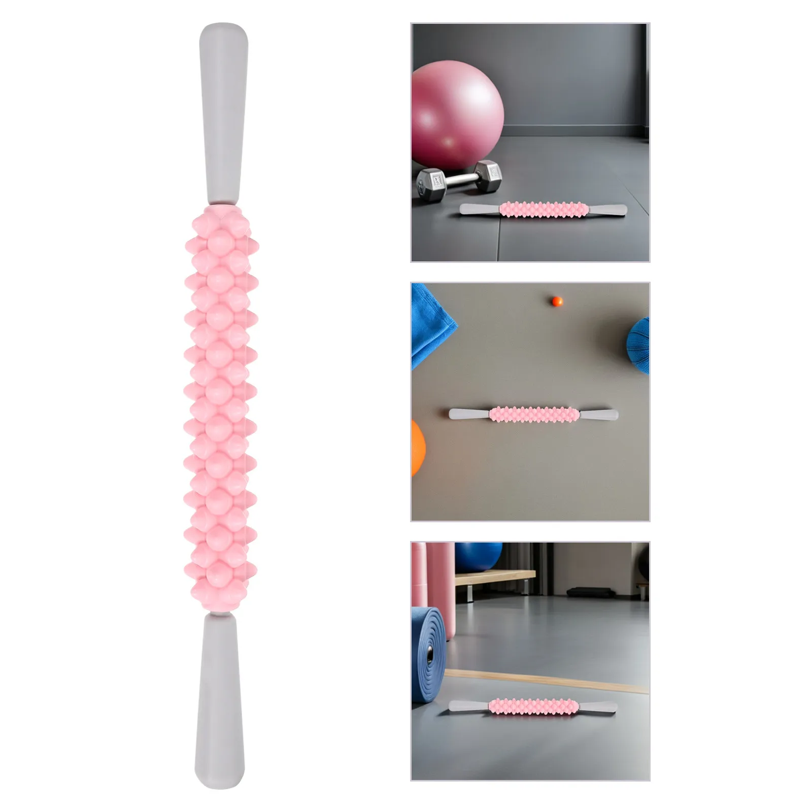 

Массажный ролик для фасций, палка для йоги, нескользящий инструмент для восстановления мышц, палка для глубокого массажа тканей, ролик для точечного массажа тела