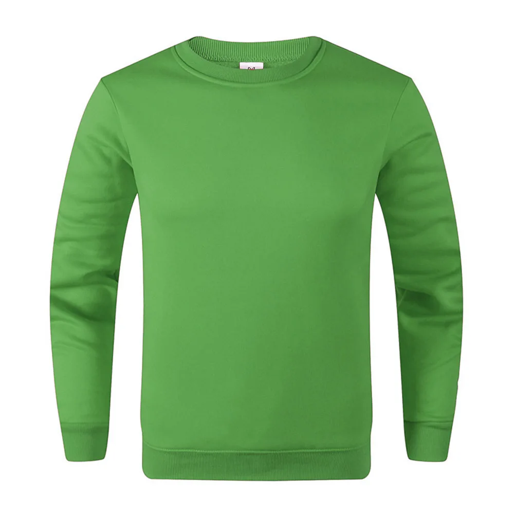Herren Basic Pullover Casual Sweatshirts für Männer Frauen einfarbig Frühling Herbst Hoodie Sport Langarm Sweatshirt Techwear – Detail 11