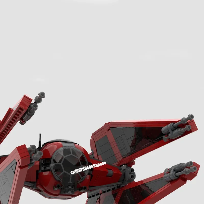 Neue 1013 Stücke Berühmte Star Battle Film Moc Krawatte Baron Spacefighter Modell Diy Kreative Ideen Kind Spielzeug Geburtstagsgeschenk Benutzerdefinierte Puzzle