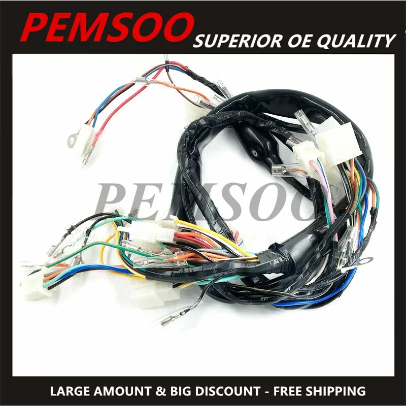 Motorccle Parts Electrical Wiring Harness Wire Cable 36610-38301 for Suzuki GN250 GN 250 3661038301