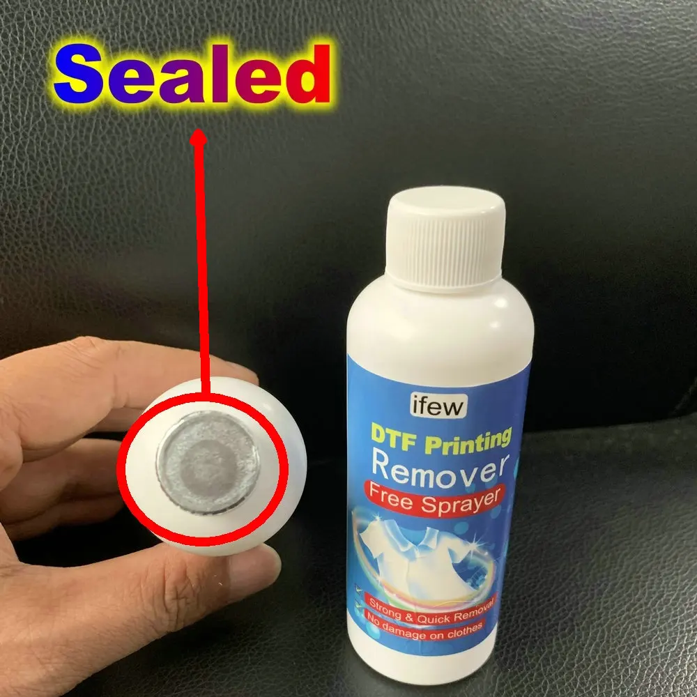 Heat Transfer Vinyl Remover DTF Remove Clothes DTF Remover Adhesive Print Remover Liquid Remove Clothing For Printer Cleaner