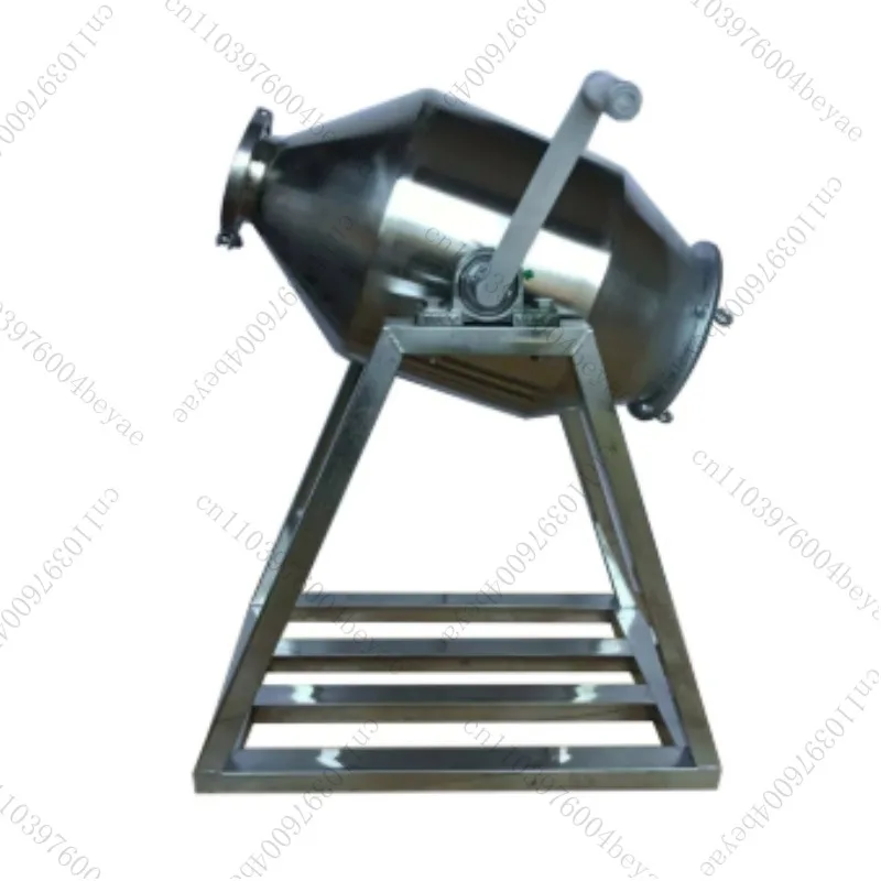 Manual Small Powder Mixing Machine Herb Nutrition Animal Feed Powder Mixer Commercial Home Food Powder Premix Blender Machine