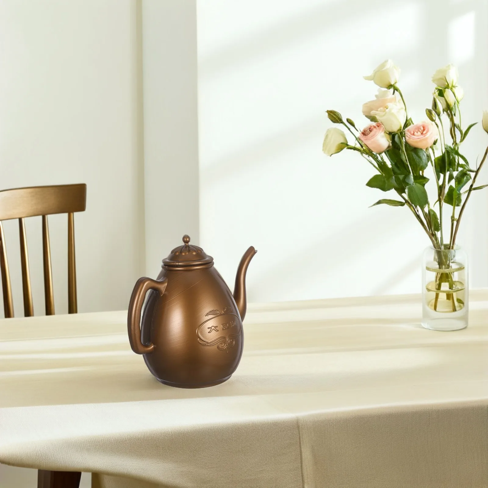 

Plastic Teapot Soup Kettle Reusable 500ml Capacity Heat Resistance Home Use Small Tea Pot Japanese Style Kitchen Bar