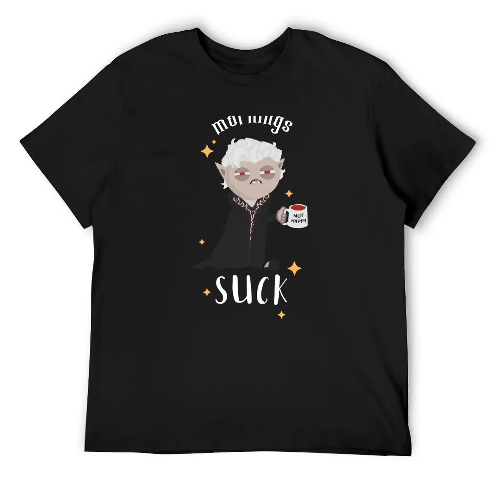 

Mornings suck (even for vampires) Astarion disapproves T-Shirt anime shirt clothes summer clothes clothes for men