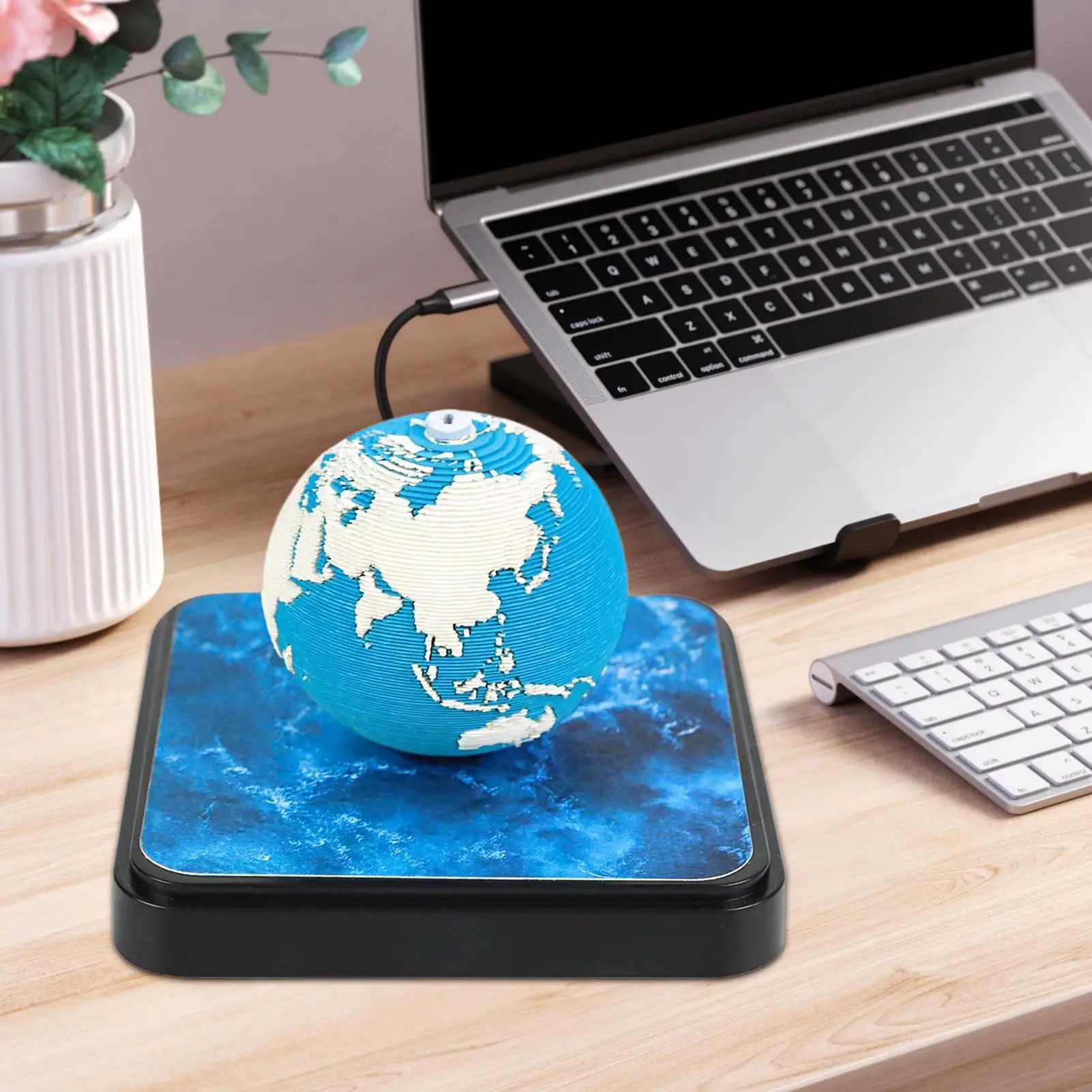 3D Desk Calendar Paper 3D Calendar Note Pad 2026 Paper Sculpture Tear off Memo Pad Stationery Earth Theme for Boys Students Kids