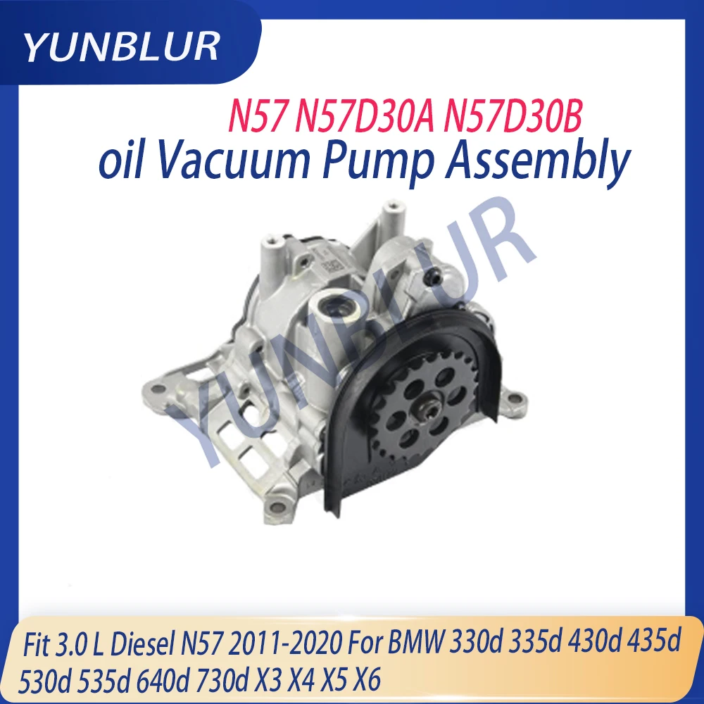 

Engine Parts Oil Vacuum Pump Assembly Fit 3.0 L Diesel N57 11-20 For BMW 330d 335d 430d 435d 530d 535d 640d 730d X3 X4 X5 X6