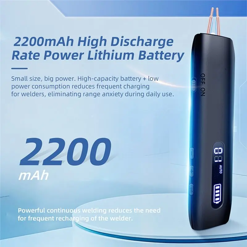 DTA4-12 Power Level Handheld Portable LED Adjustable Mini Spot Welder For 18650 Battery For DIY Phone Repair Machine