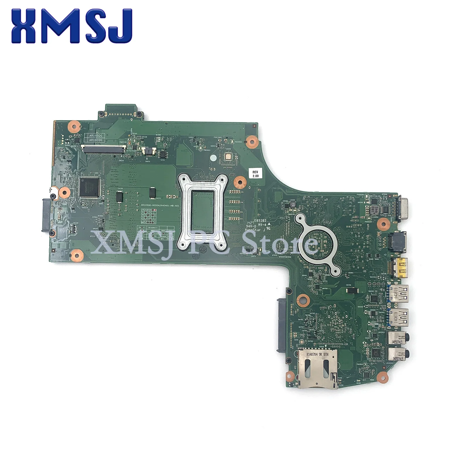 XMSJ For Toshiba Satellite S70T S70T-B T87 T87M PT87M R9 M265X I7-4710HQ V000358240 AR10SQG-6050A2640401-MB-A01 Motherboard