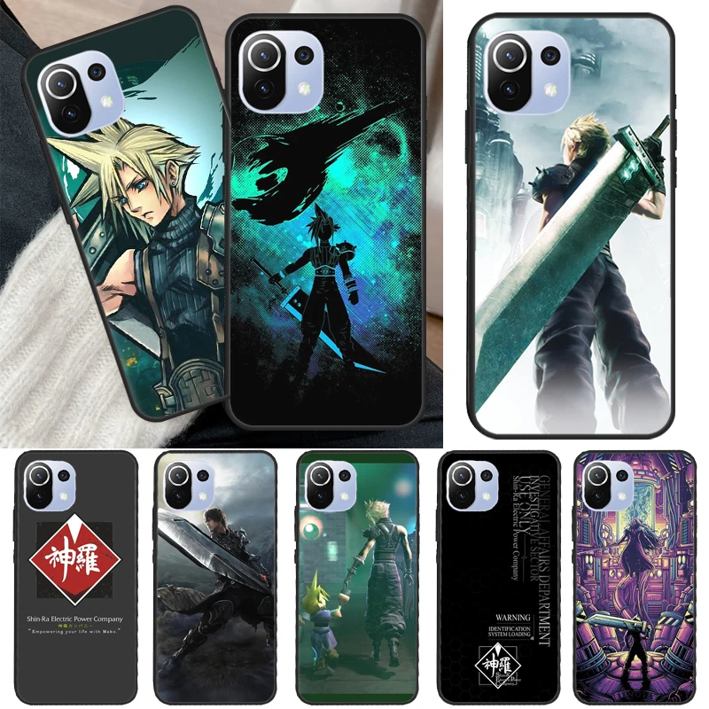 Final Fantasy Case For POCO X5 X3 X4 F5 Pro F3 F4 GT C40 M5s Phone Cover For Xiaomi 13 11T 12T Pro 12 Lite