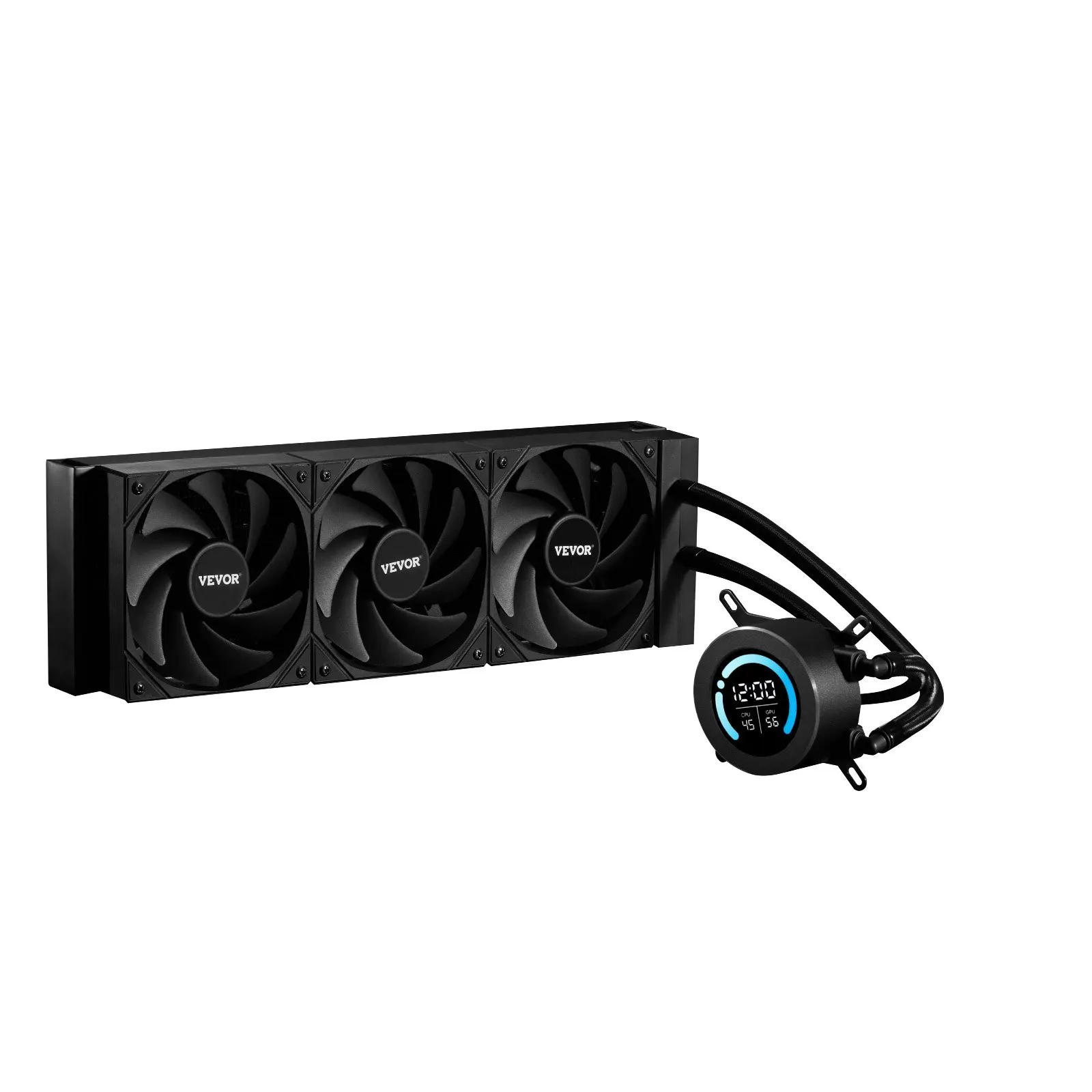 High Performance AIO CPU Liquid Cooler with Fans