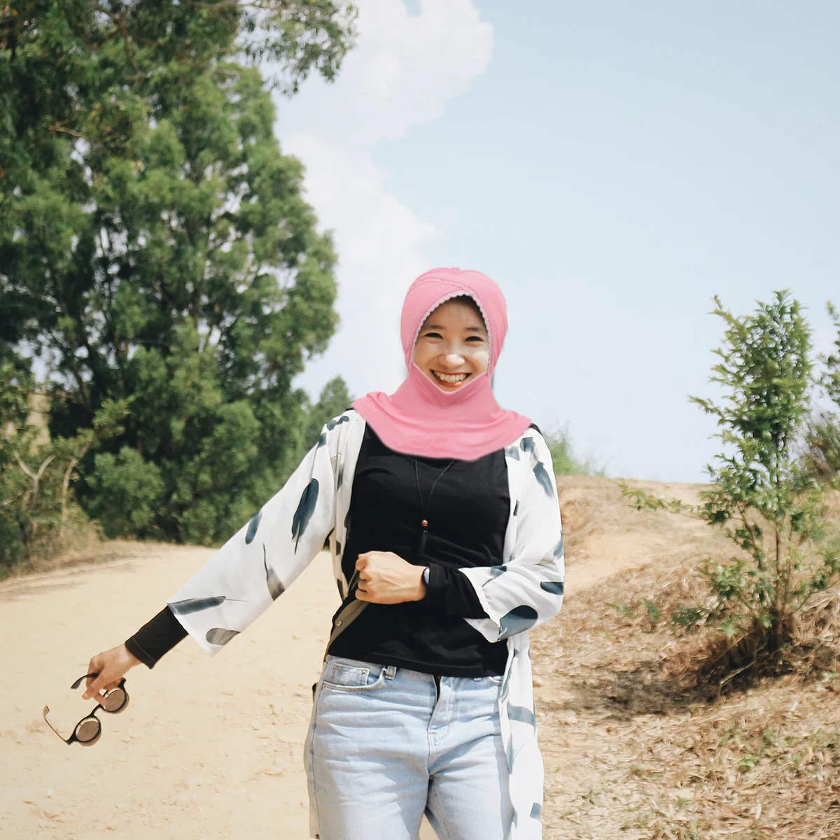 

Muslim Hijab Cap Solid Black Full Cover Inner Hijab Adjustable Lightweight Comfortable Muslim Headwear 45x32cm Breathable Modal