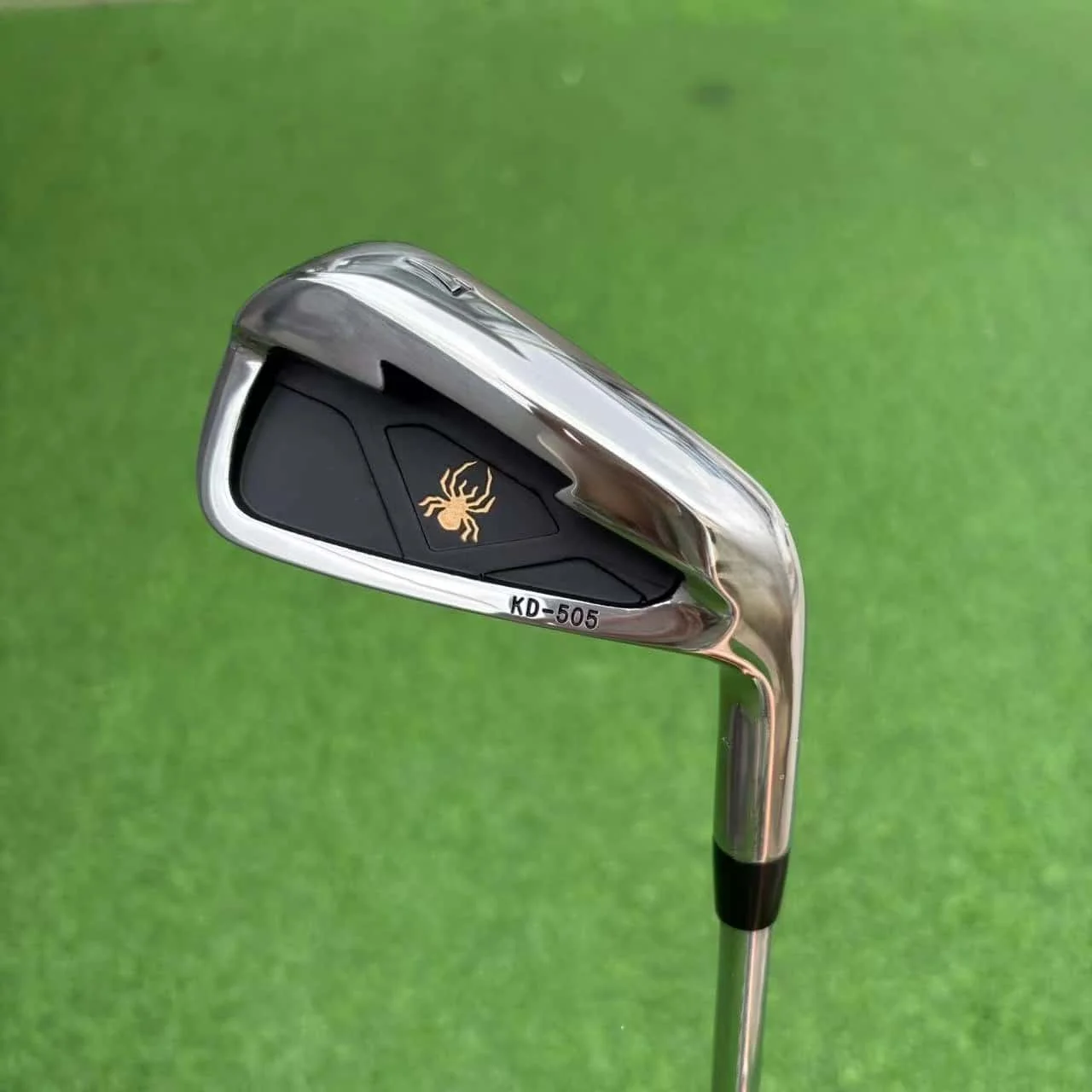 KD-505 Golden Spider Golf 7 Iron Cavity Back Forgiving Golf Irons Steel Shaft Non-Slip Rubber Grip Training Club for Men