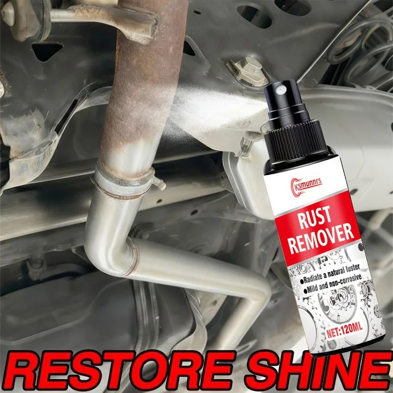 Automotive Metal Renewal Protection Spray - Specialized Chassis and Exhaust Pipe Polish, Anti-Aging and Anti-Corrosion, Heavy-Du
