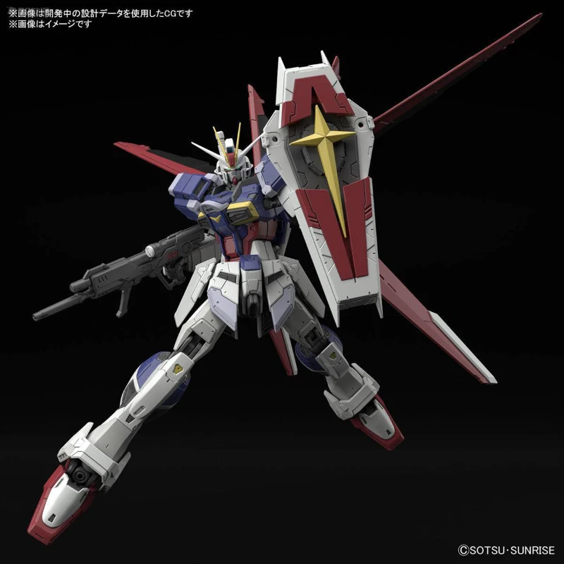 BANDAI RG 1/144 Force Impulse Gundam Spec-2 Action Figures Mobile Suit Gundam SEED FREEDOM Anime Model Kit Toys for Boys