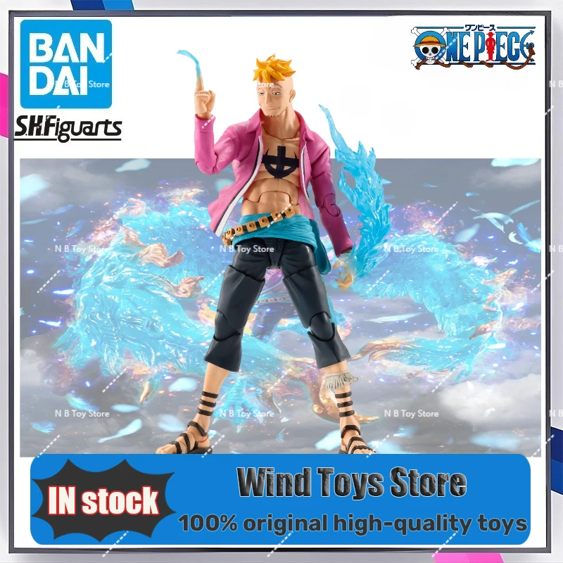 

Bandai SHF Souls Limited Edition One Piece Marco Mariford Figure Action Decoration Child Toy Collectable Doll Mobile Gifts