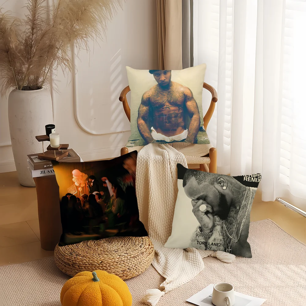 

Singer Tory Lanez Pillow Case Home Decoration Cushion Cover Suitable For Office Sofa Bedroom Car