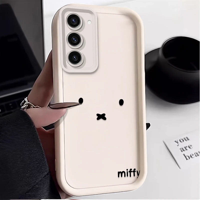 M-MiffyS Soft Phone Case For Samsung Galaxy S25 S24 Ultra S23 S22 S21 Plus S20 FE A56 A55 A54 A53 A52 A51 A34 A32 4G 5G Cover - náhled 2