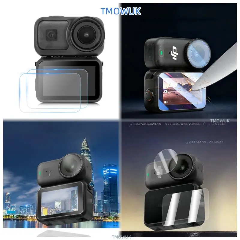 

For DJI Osmo Nano Tempered Glass Screen Protector, Camera Lens Ultra-Clear Film, Anti-Scratch, Dust-Resistant Accessories Set