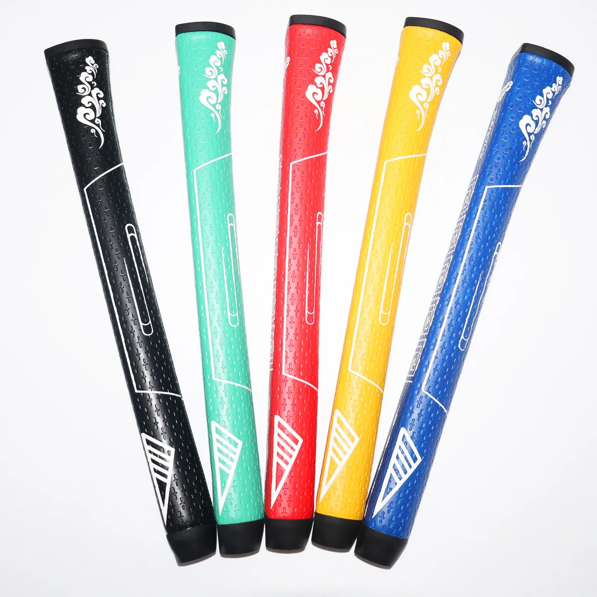 New Patterned Golf Putter Grip, Soft Pu, Wear-Resistant, Non-Slip Grip, Multi-Color Golf Putter Handle