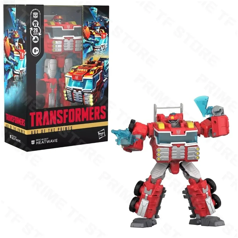 Giocattolo trasformabile originale della serie Generations di Hasbro, Rescue Bots HEATWAVE V-Class, action figure, giocattoli, ornamenti, collezione