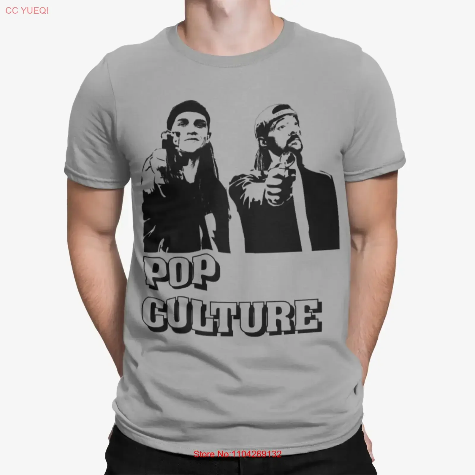 Kevin Smith Jay and Silent Bob Pop Culture Fiction Remix Official Men's T Shirt vintage Washed graphic designer clothes fashion