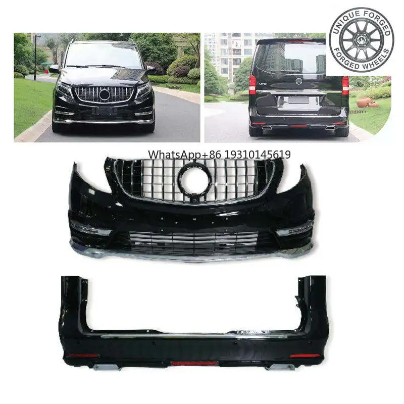 

Upgraded Car Body Kit Front Lip Diffuser Side Skirts Modified Spoiler Car Parts