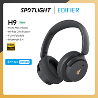 Edifier H9 Active Noise Cancelling Wireless Headphones Bluetooth 5.4 Headset Hi-Res Audio 75H Battery Life Foldable Design