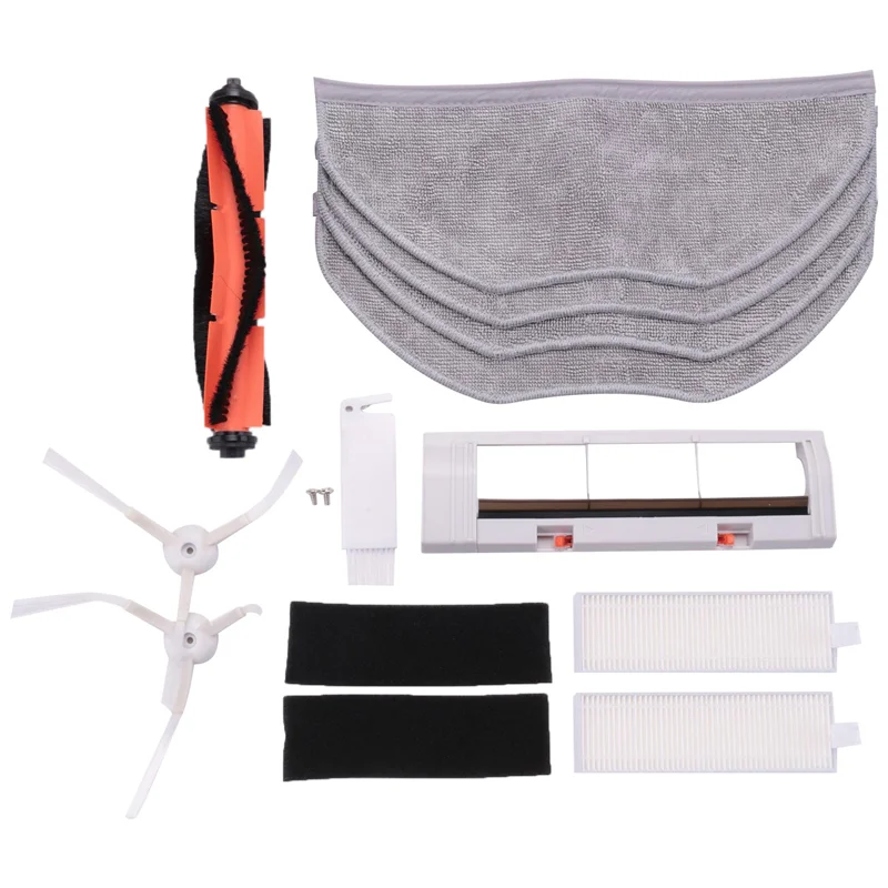 EAS-For Mi Robot Vacuum Mop Essential Parts For Xiaomi Mijia G1 MJSTG1 Robotic Vacuum Cleaner Main Side Brush Filter Mop