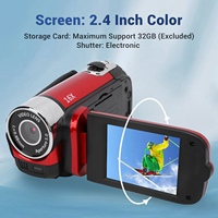 Digital Camera Recorder Video Camera 16X Digital Zoom Anti Shake 1080P 16MP Fill Light 2.4 Inch Color Screen for Growth Record