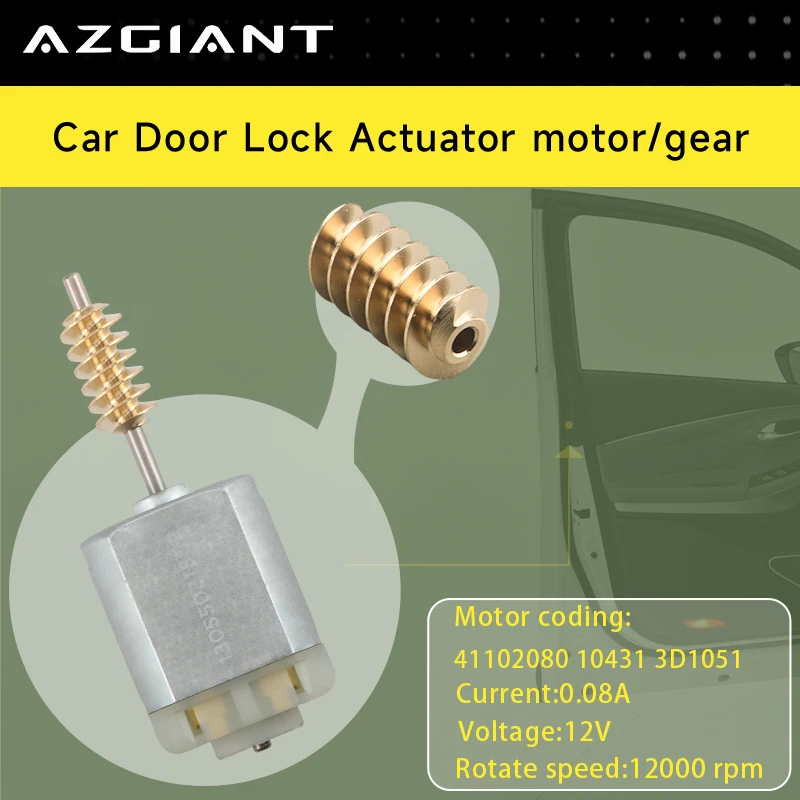 Car Door lock with adjusting motor 41102080 Worm 2T Disassembly Tools For 2001-2014 Nissan Primastar internal replacement parts