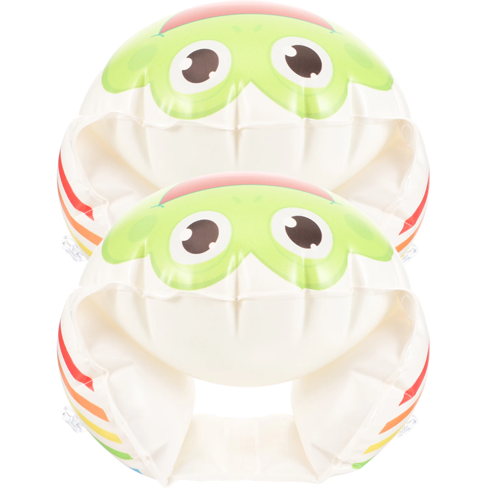 

1 Pair Kids Inflatable Arm Floaties Swimming Beginner Supplies Safe Pvc Floating Ring Pool Equipment For Men Women