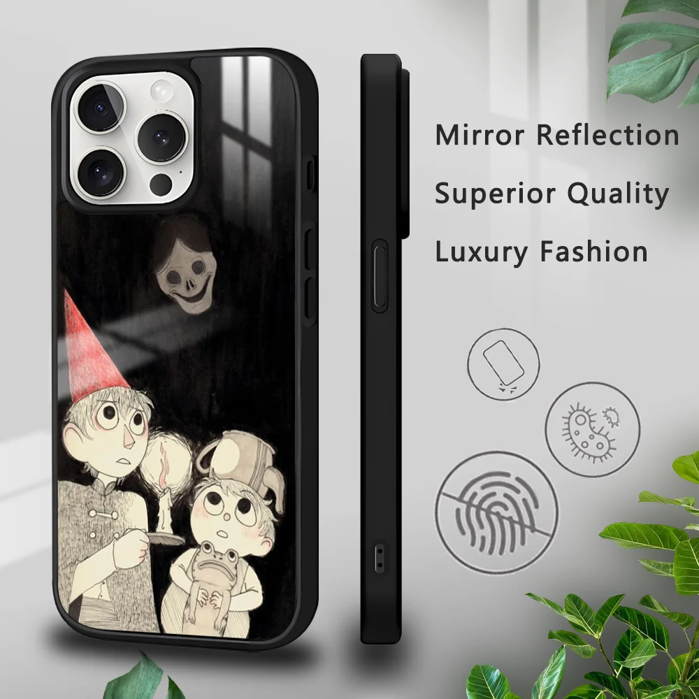 O-Over The Garden Wall Phone Case For iPhone 16 15 14 13 12 11 Pro Xs Max Mini Plus Celulares Hard Funda