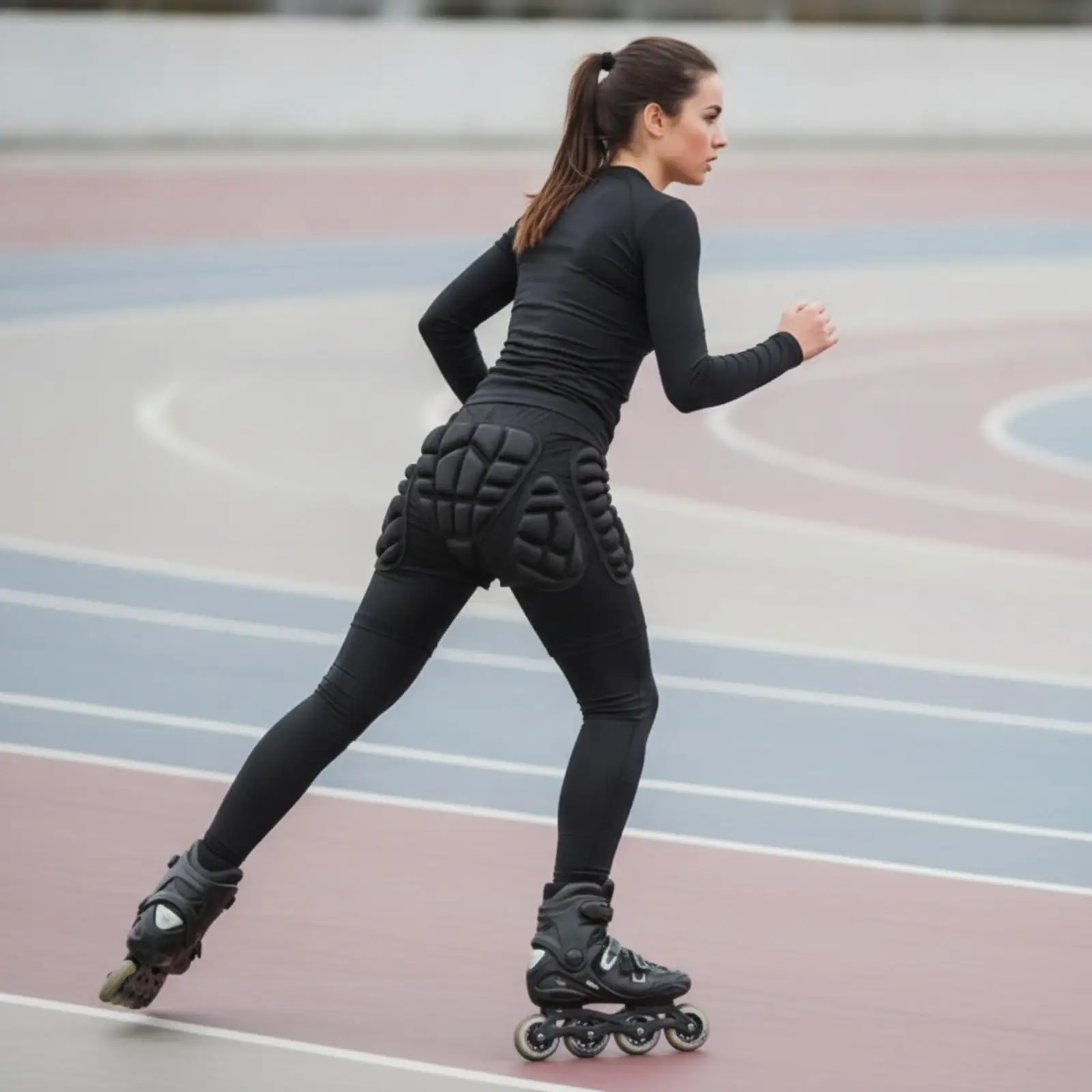 Children EVA Hip Protector Underwear Shorts for Skateboarding Ice Skating with Flexible Armor for Fall Protection in Sports