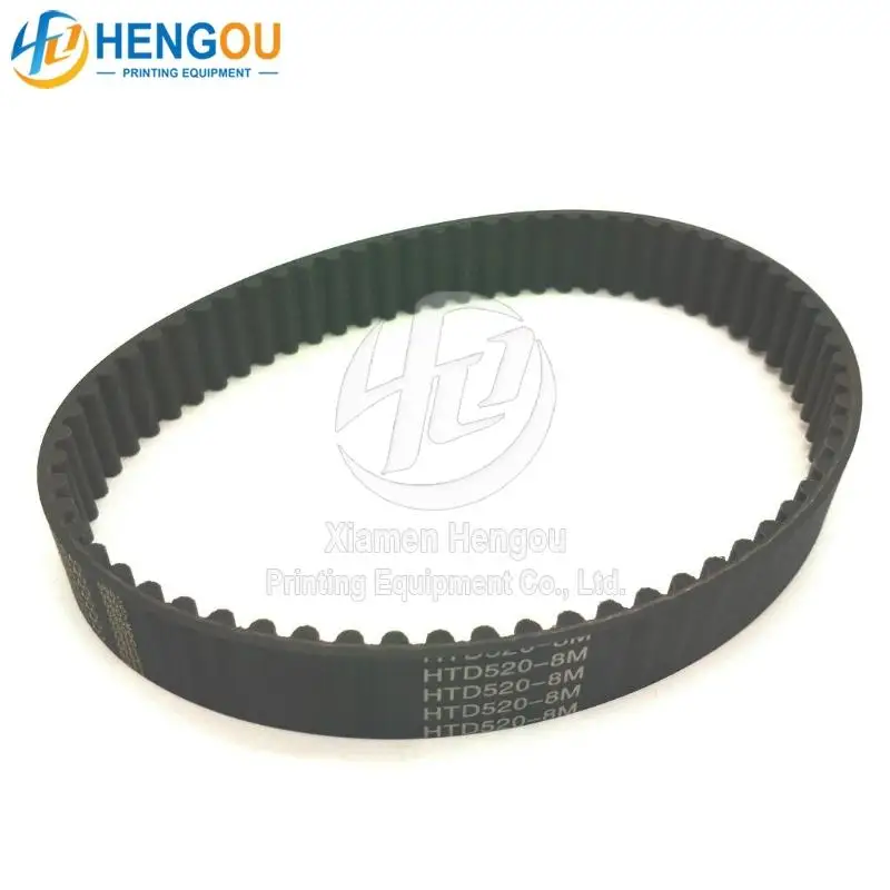 2 pieces HTD520-8M Wide-angle Belt Drive Belt Timing Belt Toothed Belt V-belt Treadmill Belt