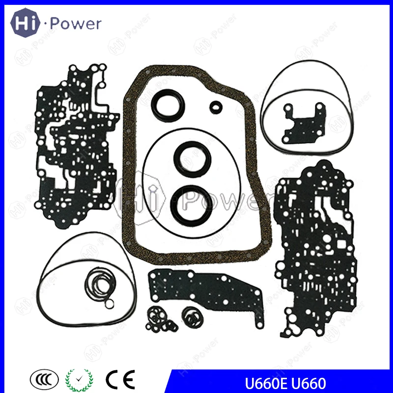 

U660 U660E Auto Transmission Overhaul Rebuild Kit For TOYOTA 6 Speed Gearbox Oil Seal Repair Kit