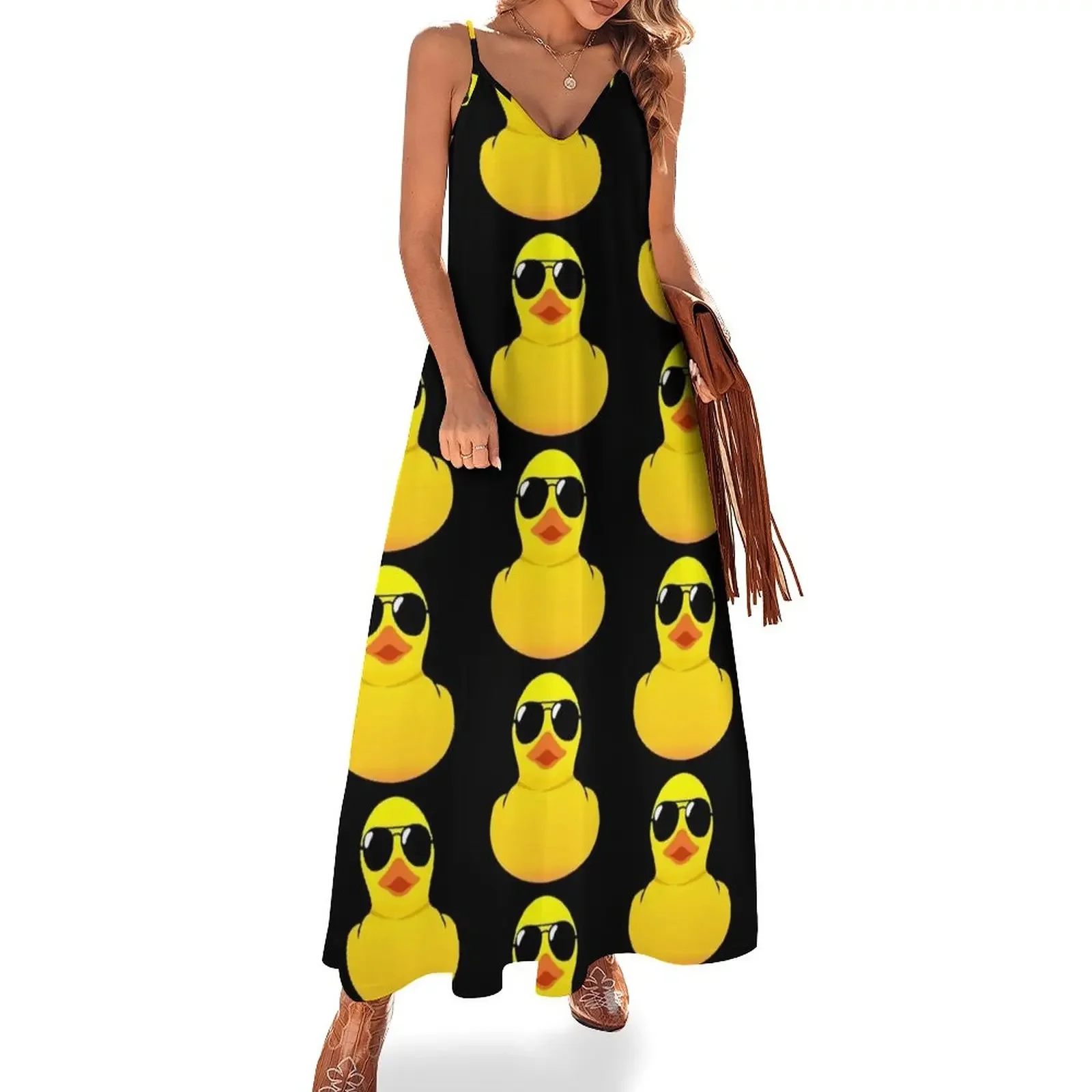 

Cool Rubber Duck Sleeveless Dress Women's skirt women long dresses luxury woman evening dress dress for women summer