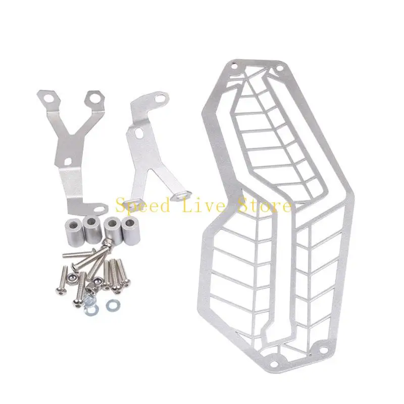 547C Easy Installation Motorcycle Headlight Protective Shelter Guard Grille Cover for F750GS F850GS