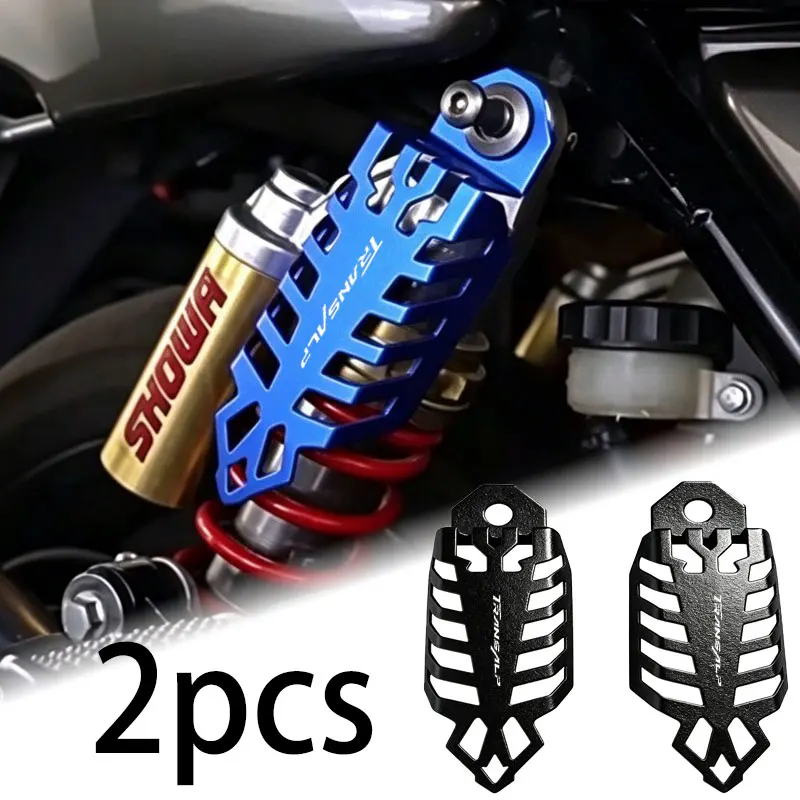 Modified Shock Absorber Decorative Cover Shock Absorber Protective Cover for New HONDA TRANSALP 600 650 700 XLV 600 650 700